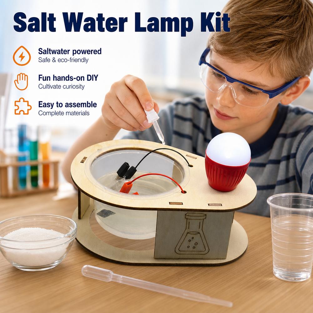 DIY Salt Water Power Generatio - đánh giá và giá Science Kit