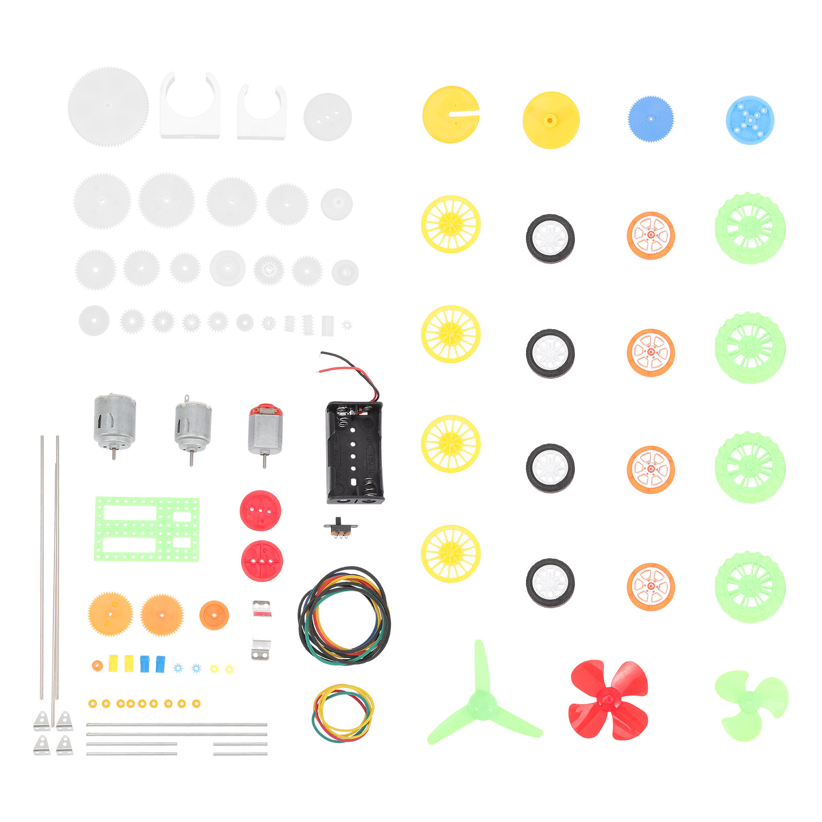 112Pcs Dc Motor Gear Kit Plast - đánh giá và giá Science Kit