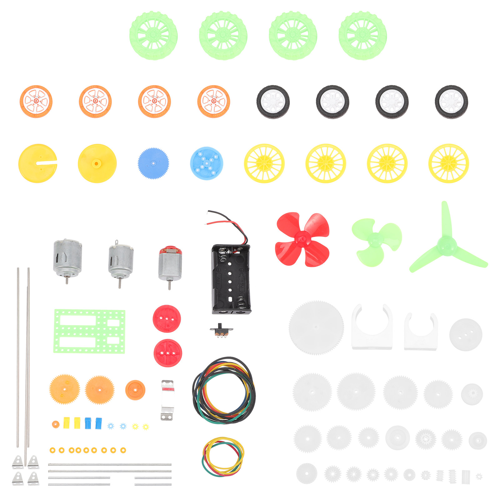 112Pcs Dc Motor Gear Kit Plast - đánh giá và giá Science Kit