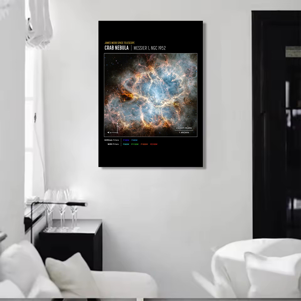 James Webb Telescope Space Pho - đánh giá và giá Star Map Poster