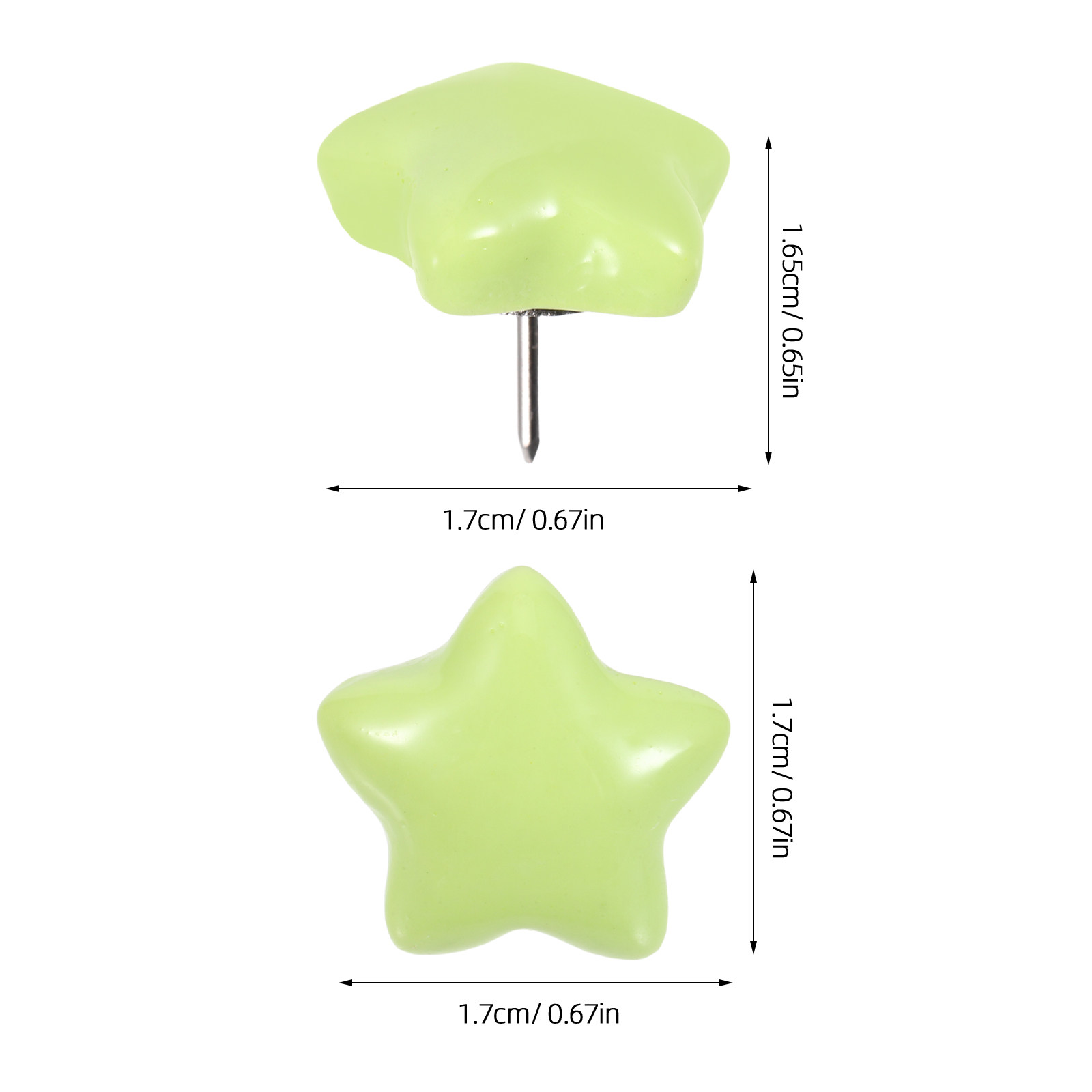 30Pcs Star Thumb Tacks Resin F - đánh giá và giá Star Map Poster